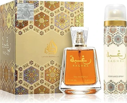 Lattafa Raghba +Déodorant